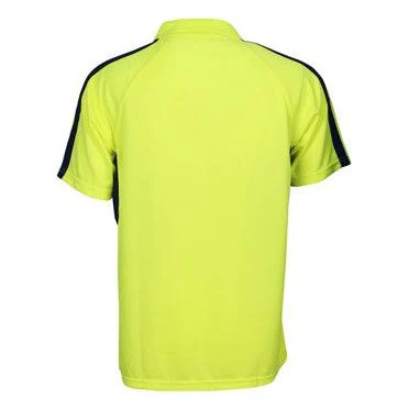 Hi Vis Micro Mesh Mini Waffle Polo Short Sleeve (P88) - Image 3