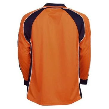 Hi Vis Micro Mesh Side Panel Polo Long Sleeve (P86) - Image 3