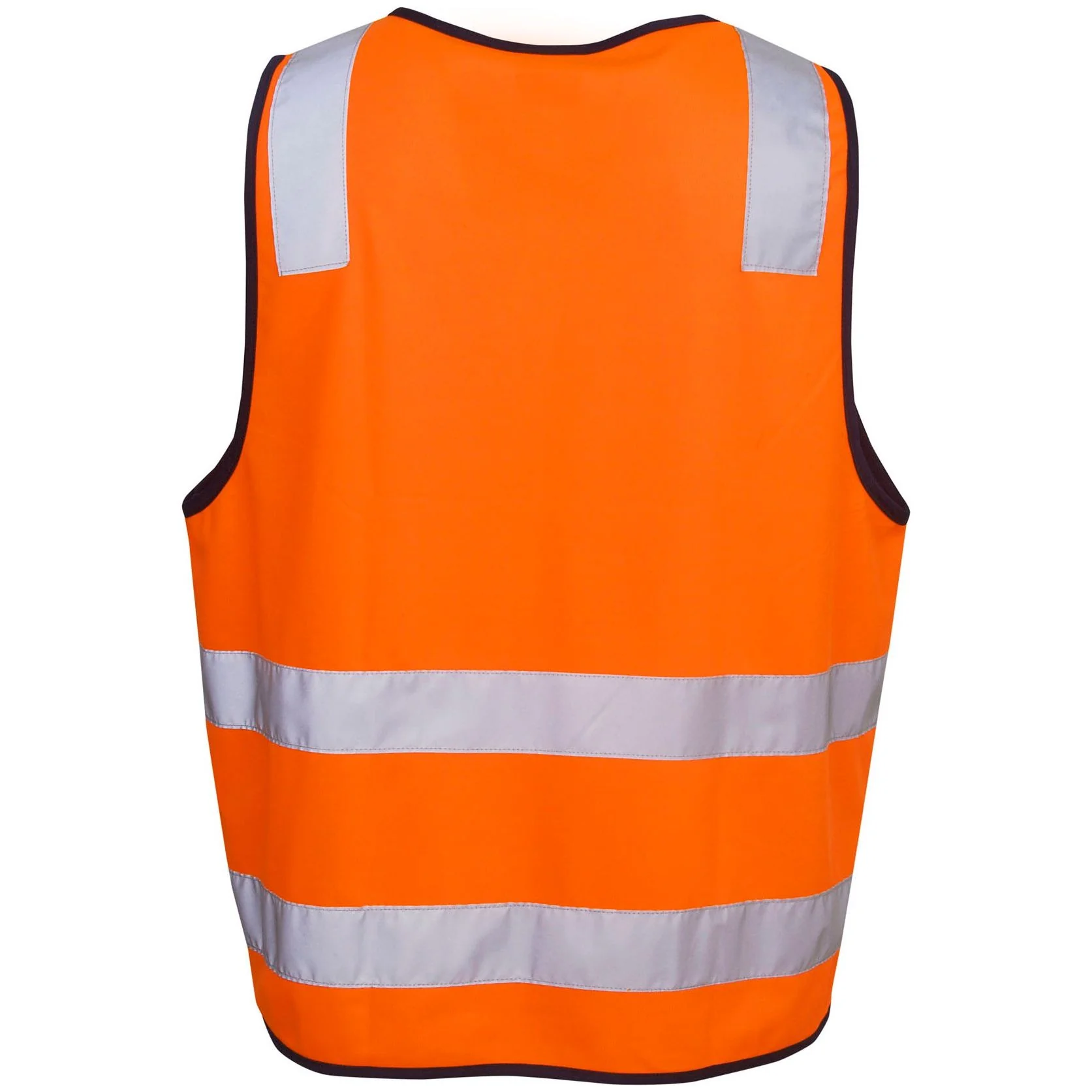 Hi Vis Safety Vest with Back H Reflective Tape (V82) - Image 3