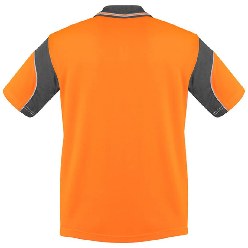 Syzmik Hi Vis Mens Aztec Polo Short Sleeve (ZH248) - Image 5
