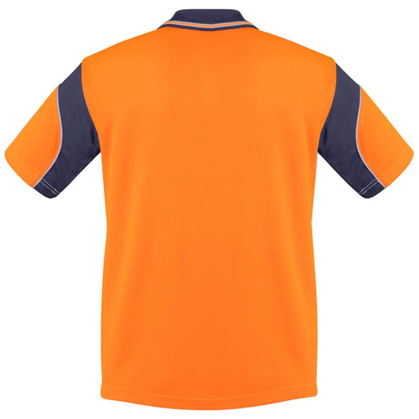 Syzmik Hi Vis Mens Aztec Polo Short Sleeve (ZH248) - Image 8