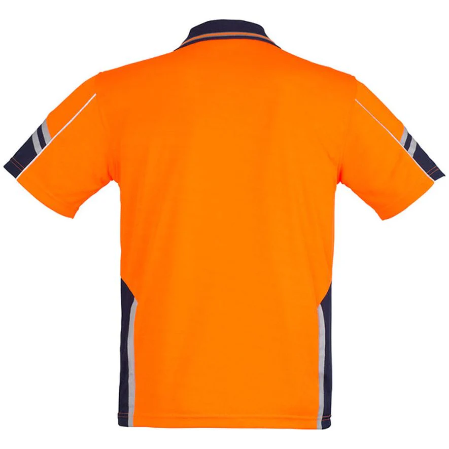 Syzmik Hi Vis Mens Squad Polo Short Sleeve (ZH237) - Image 4