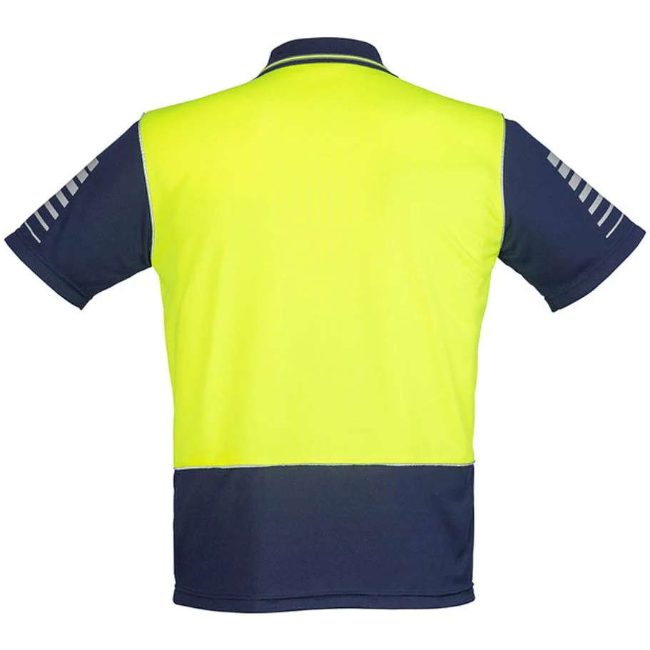 Syzmik Hi Vis Mens Zone Polo Short Sleeve (ZH236) - Image 4