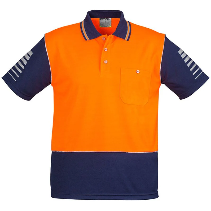 Syzmik Hi Vis Mens Zone Polo Short Sleeve (ZH236) - Image 5
