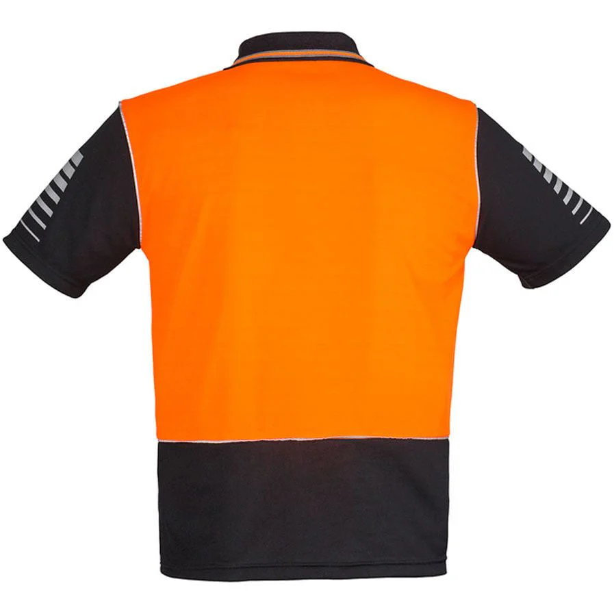 Syzmik Hi Vis Mens Zone Polo Short Sleeve (ZH236) - Image 8