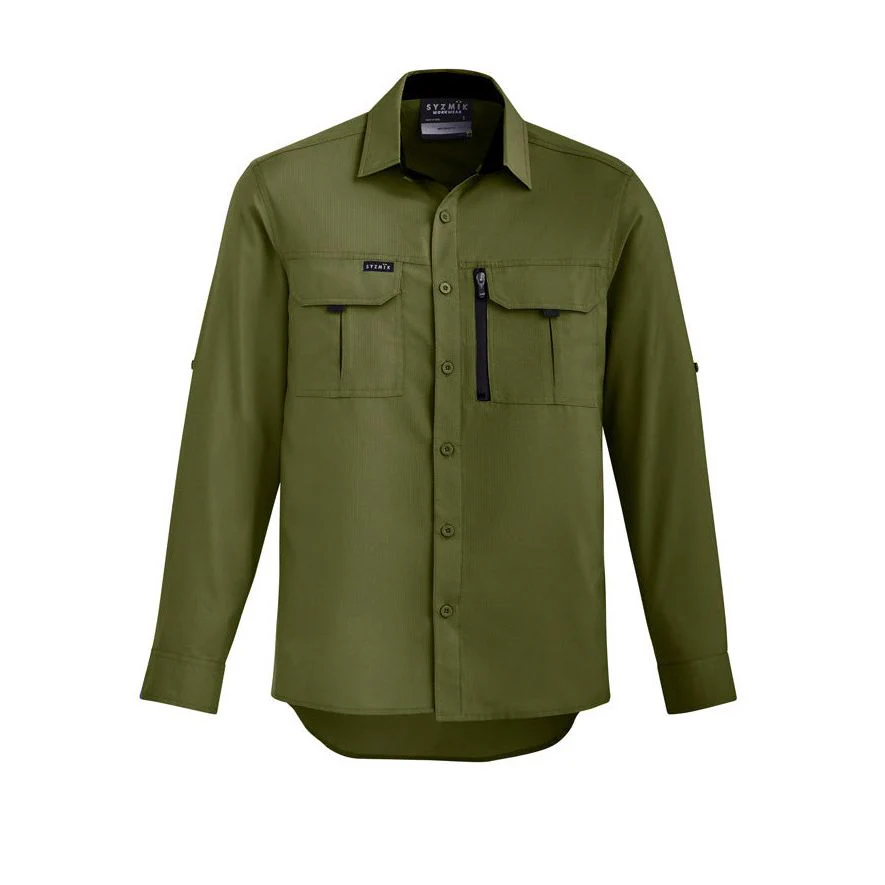 Syzmik Mens Outdoor Long Sleeve Shirt (ZW460) - Image 13