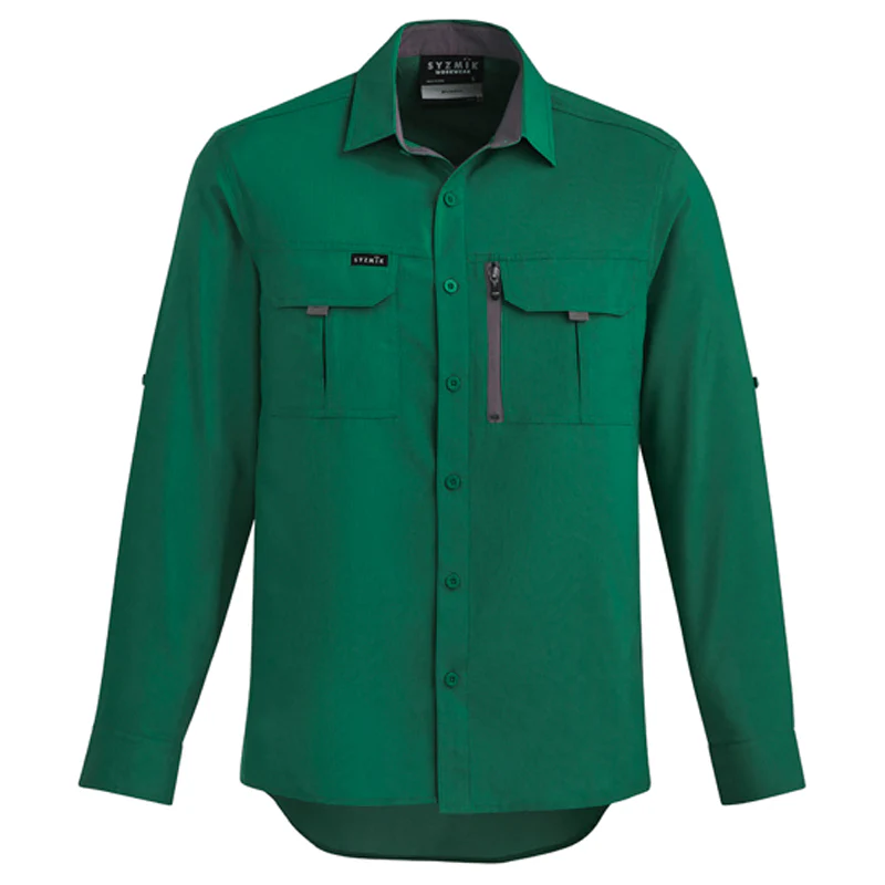 Syzmik Mens Outdoor Long Sleeve Shirt (ZW460) - Image 7