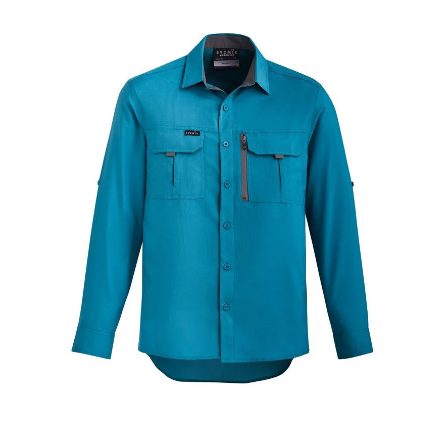 Syzmik Mens Outdoor Long Sleeve Shirt (ZW460) - Image 9