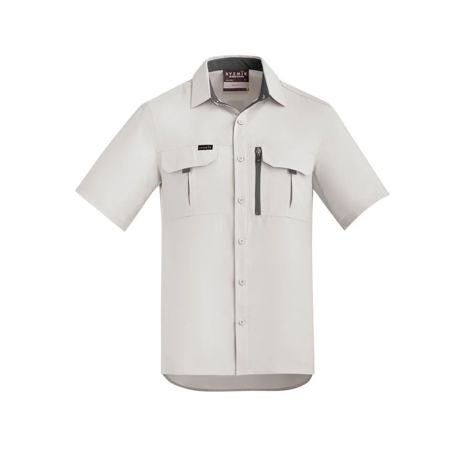 Syzmik Mens Outdoor Short Sleeve Shirt (ZW465) - Image 12