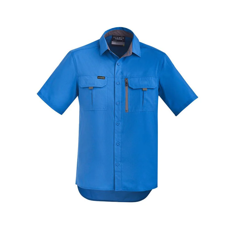 Syzmik Mens Outdoor Short Sleeve Shirt (ZW465) - Image 20