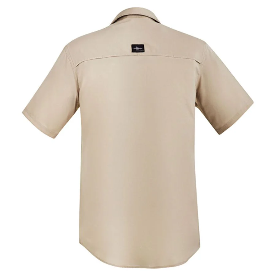 Syzmik Mens Outdoor Short Sleeve Shirt (ZW465) - Image 7