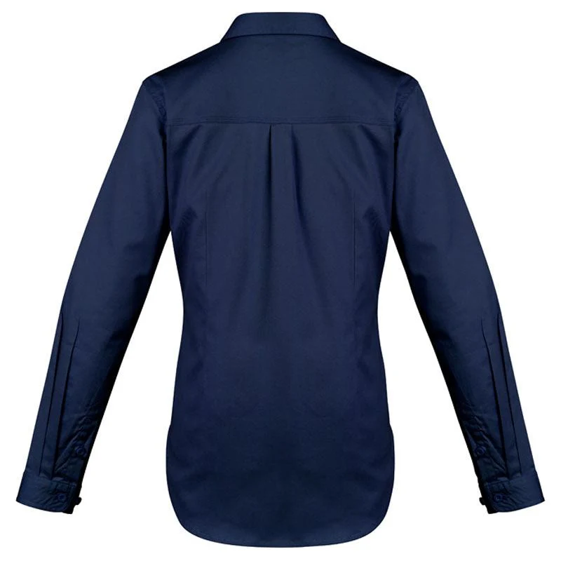 Syzmik Womens Lightweight Tradie Long Sleeve Shirt (ZWL121) - Image 6