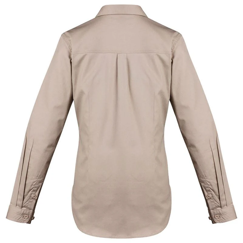 Syzmik Womens Lightweight Tradie Long Sleeve Shirt (ZWL121) - Image 7