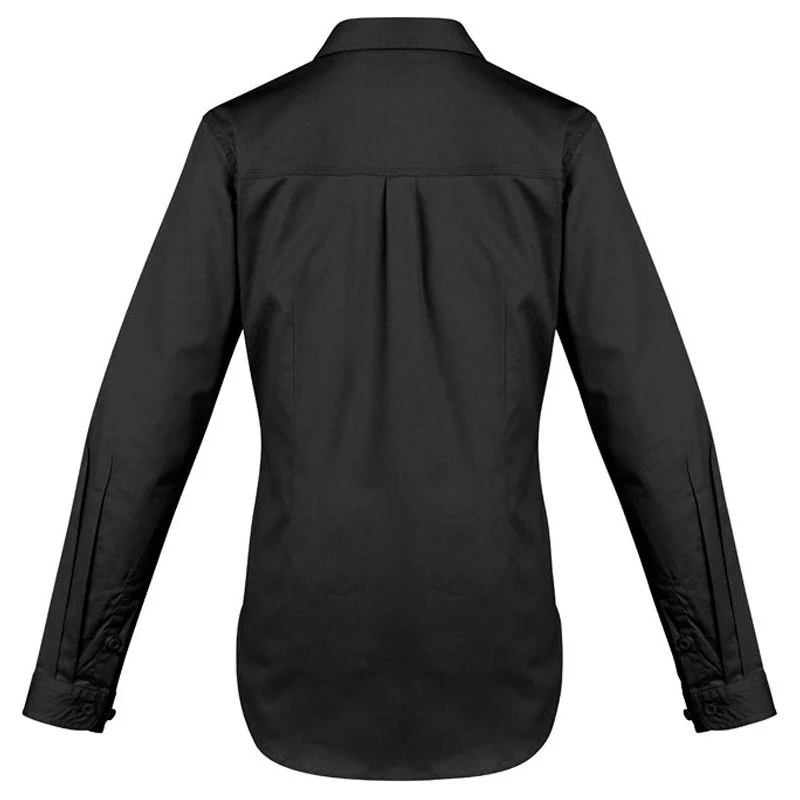 Syzmik Womens Lightweight Tradie Long Sleeve Shirt (ZWL121) - Image 8
