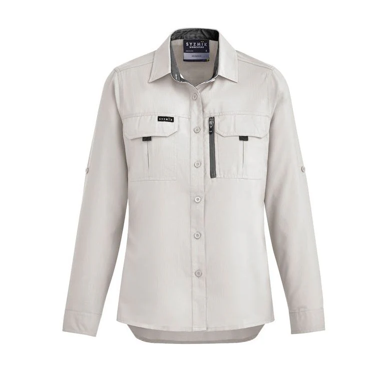 Syzmik Womens Outdoor Long Sleeve Shirt (ZW760) - Image 16