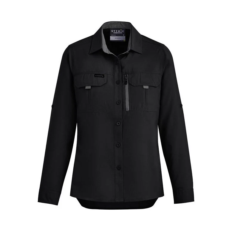 Syzmik Womens Outdoor Long Sleeve Shirt (ZW760) - Image 20