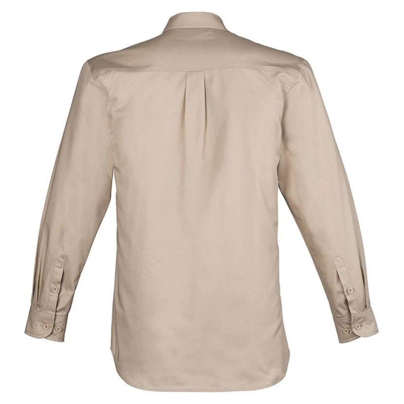 Syzmik Mens Lightweight Tradie Shirt Long Sleeve (ZW121) - Image 5