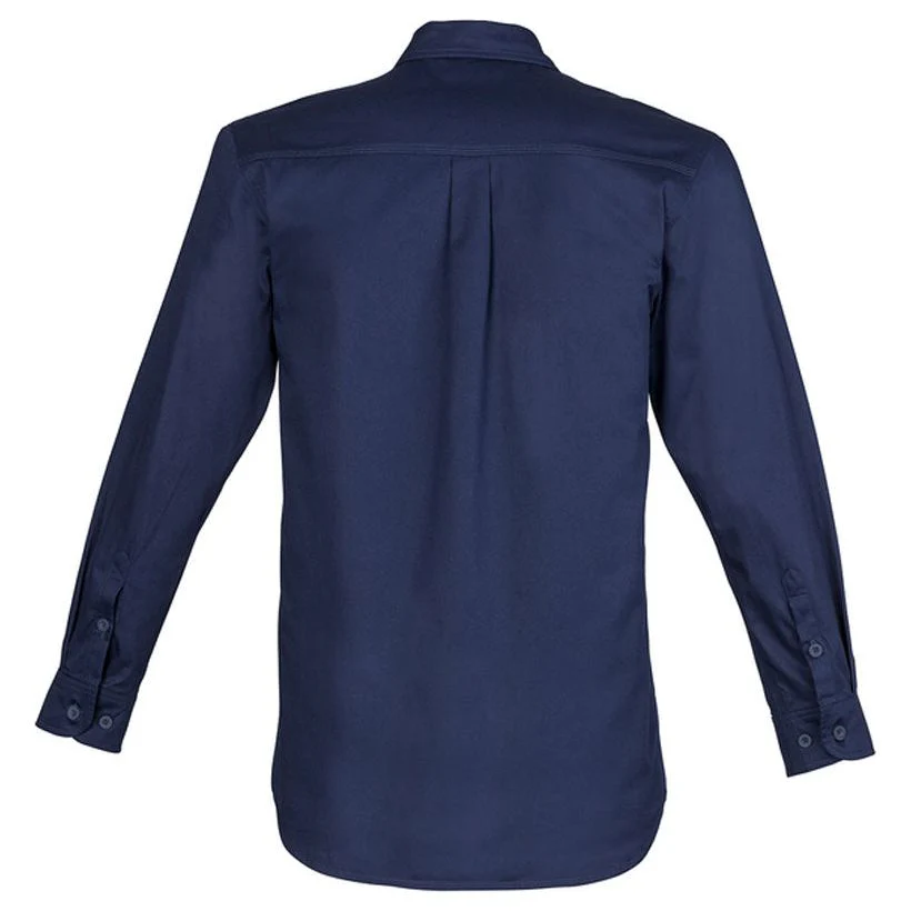 Syzmik Mens Lightweight Tradie Shirt Long Sleeve (ZW121) - Image 6