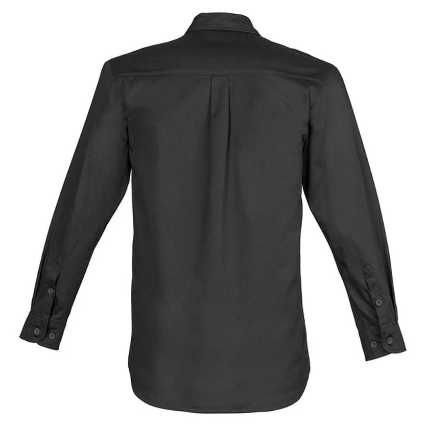 Syzmik Mens Lightweight Tradie Shirt Long Sleeve (ZW121) - Image 7