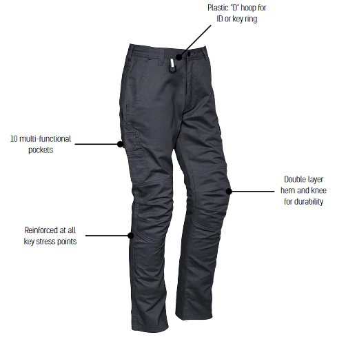 Syzmik Mens Rugged Cooling Cargo Pant (Regular) (ZP504) - Image 5